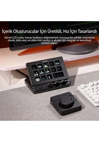 Ulanzi D200x All İn One Creative Deck Video Düzenleme Kontrol Paneli - A045