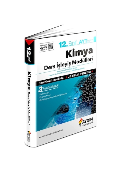 12. Sınıf  Kimya Ders İşleyiş Modülleri -  Aydın Yayınları
