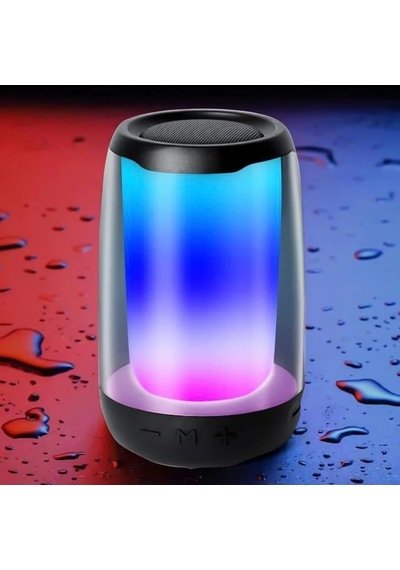Divex Pluse 4 Mini Taşınabilir Rgb Ledli Siyah Bluetooth Hoparlör Dm-90