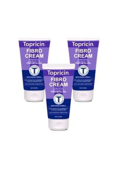 Topricin Fibro Etkili Rahatlatıcı Bakım Kremi 50 Ml 3 Adet