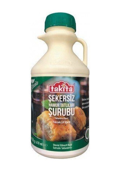 Takita Şekersiz Hamur Tatlıları Şurubu 750 G