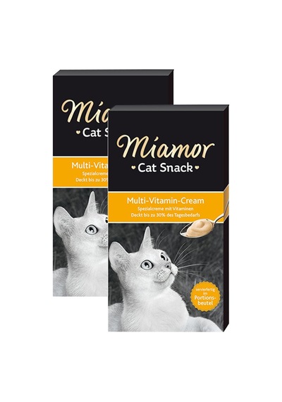 Miamor Cream Multi-Vitamin Tamamlayıcı Ek Besin 2'li 6 x 15 G