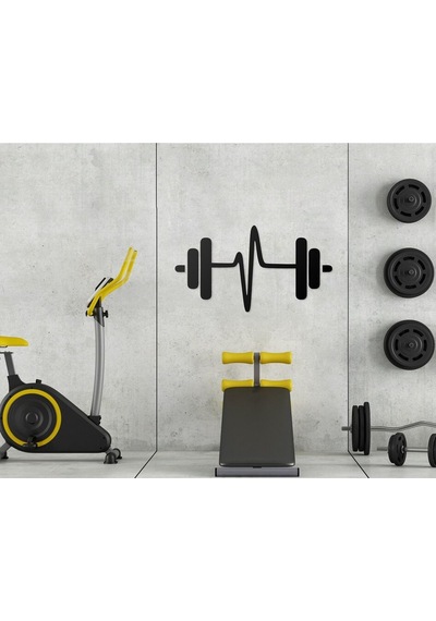 Dekoratif Metal Duvar Tablosu Fitness Gym Ve Spor Salonlarına Özel Tasarım