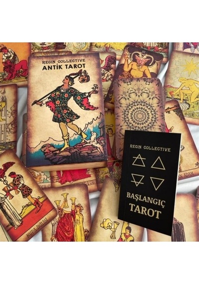 78 Antik Tarot Kartı Ve Başlangıç Tarot Kitabı