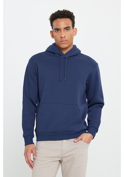 Ac&Co / Altınyıldız Classics Standart Fit Normal Kesim Kapüşonlu Kanguru Cepli Pamuklu Erkek Sweatshirt - Lacivert Ac&Co / Altınyıldız Classics Standart Fit Normal Kesim Kapüşonlu Kanguru Cepli Pamuklu Erkek Sweatshirt - Lacivert