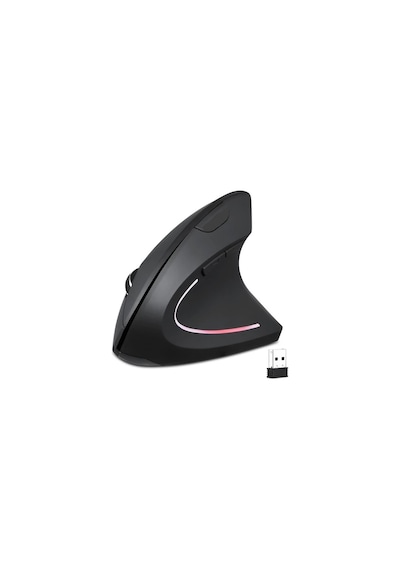 Luve Store Kablosuz Ergonomik Dikey Mouse 800/1200/1600 Dpı Ayarlanabilir 2.4 Ghz Optik Usb Alıcılı Dikey Ergonomik