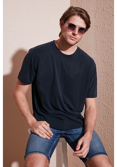 Buratti Regular Fit Bisiklet Yaka Basic Erkek T Shirt 5902924 Antrasit