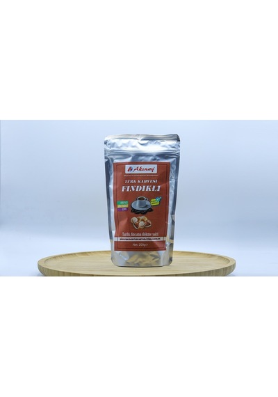 Akınay Kuruyemiş Meyve Aromalı Türk Kahvesi Fındıklı 200 G