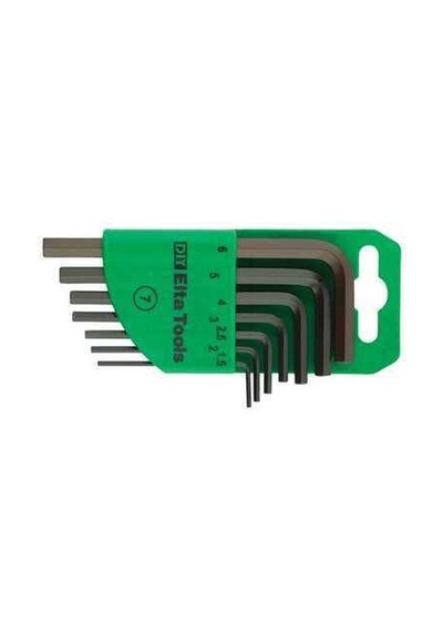 Elta 4908003110 Allen Anahtar Takımı Altı Köşe 10 Parça