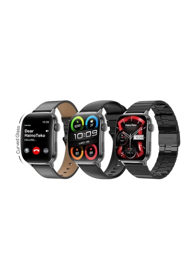 Erkek Kol Saati Akıllı Saat 3 Kordonlu Uzun Şarj Süresi Bluetooth Arama Cevaplama Bildirim