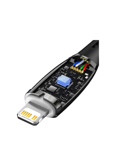 Baseus Glimmer Series 20W Type-c To Lightning Şarj Kablosu Siyah CADH000001