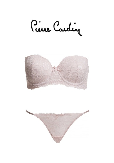 Pierre Cardin 4034 Carlına Boş Kap Sütyen Külot Takım Pudra