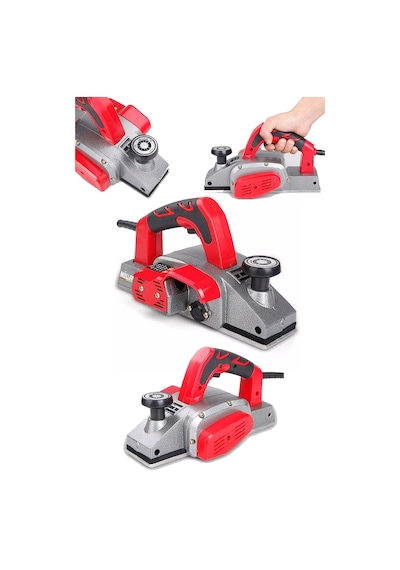Pro Müller Magnezyum Gövde 4500 Wat Motor Korumalı Otomatik Şanzıman Çift Bıçaklı Planya Rende Makinesi