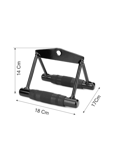 Triceps Halat 28mm Kalın - Rowing Bar - Triceps Rope 70cm - Seated Row - Cable Crossover Aparat Seti