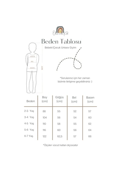 Oliven The Kid Müslin T-shirt Pantolonlu Takım Vizon Vizon