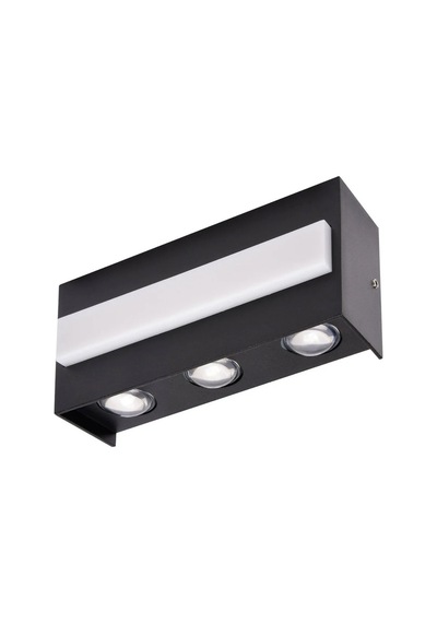 Horoz Twist-12 Siyah Kasa Led Bahçe Armatürü 12w 4200k Sıcak Beyaz