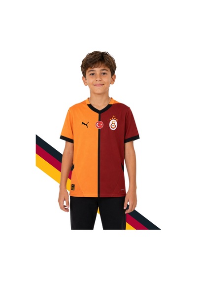 Galatasaray Home Jersey Replica J Kırmızı Unisex Çocuk Forma Parçalı