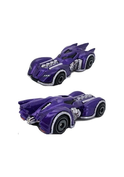 Hot Wheels Tekli Arabalar Batman: Arkham Asylum Batmobile Mor Hcw63 Çok Renkli