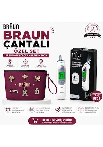 Irt6525 Ateş Ölçer + Çanta