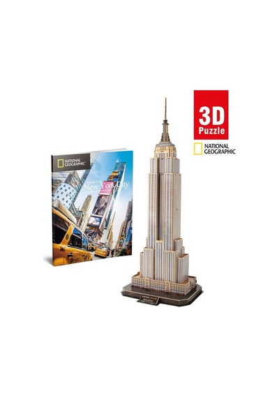 Cub Ds0977 Cubic Fun National Geographic Empire State Binası 3D  P