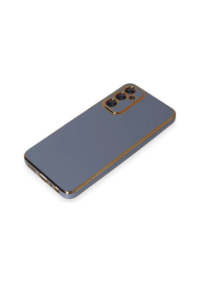Gld-spt- Newface Samsung Uyumlu Galaxy A05s Kılıf Volet Silikon - Mavi