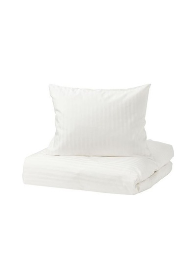 Ikea Nattjasmın Çift Kişilik Nevresim Takımı 220 X 240 Cm Beyaz
