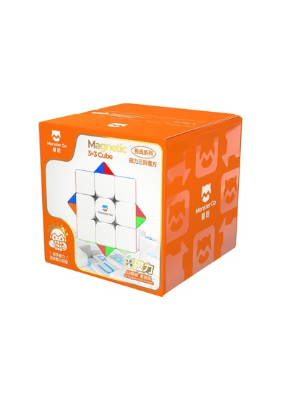 Gan Cube Monster Mg Manyetik Bloklar 3x3 Zeka Küpü Profesyonel Speed Cube Hızlı Dönüş 4722
