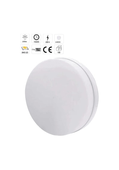 Aybekon Ct-5665 Sıva Üstü 55w Led Spot 6500k Beyaz Işık 2 Adet Diğer