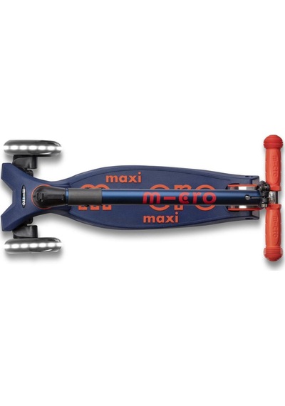 Micro Mıcro Deluxe Foldable Led Navy Red Çocuk Scooter Mcr.mmd133