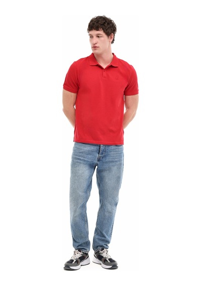 Lumberjack Mb Ct953 Polo T-sh 6fx Kırmızı Erkek Kısa Kol T-shirt 000000000102064406 Kırmızı