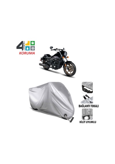 Um Renegade Freedom 250 Branda Motosiklet Brandası Bağlantı,kilit Uyumlu