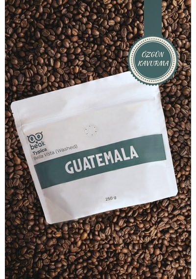 Guatemala Bella Vista Çekirdek Kahve 250 Gr , %100 Arabica Çekirdek Kahve