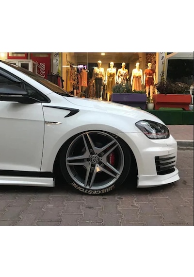Üniversal Piano Black Çamurluk Venti Izgarası Sağ Sol 2 Adet