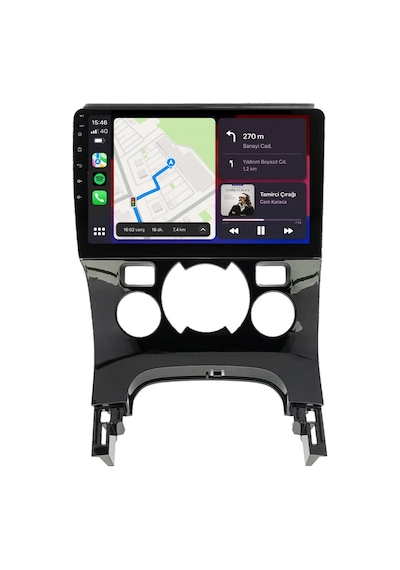 Peugeot 5008 Android Multimedya 2010-2016 Dijital Carplay Android Auto Navigasyon 4gb Ram 64gb 9"