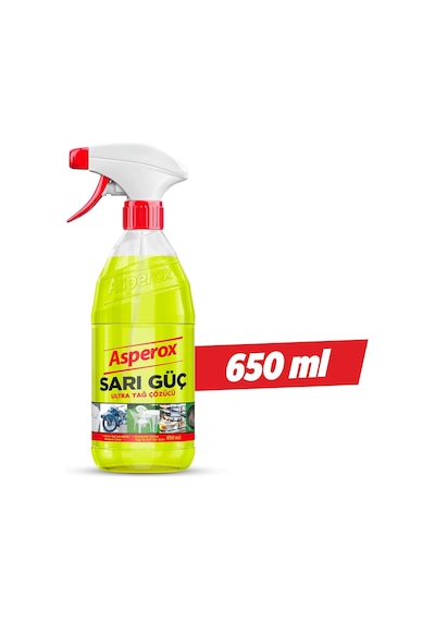 Sarı Güç Yağ Çözücü Sprey 650 Ml 10'lu Set