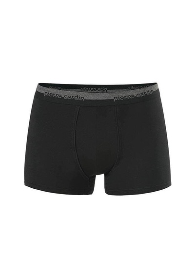 Pierre Cardin Erkek 3'lü Boxer Çizgili/düz Lacivert