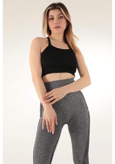 Doremi Seamless Sırt Detaylı Spor Sütyen 001
