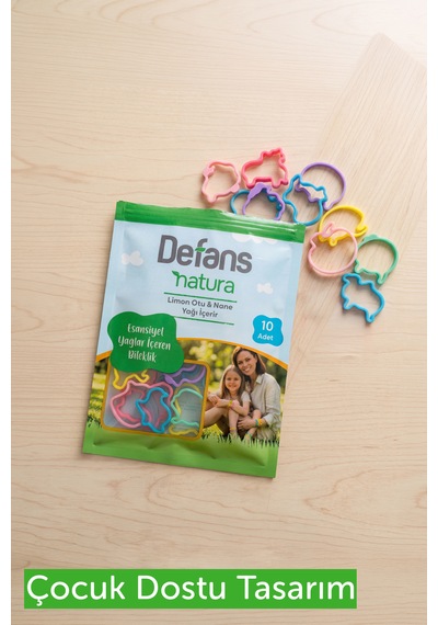 Defans Natura Esansiyel Yağlar İçeren Bileklik 3'lü