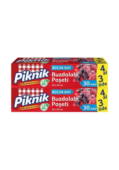 Piknik Buzdolabı Poşeti 4al3öde 30&apos Lu