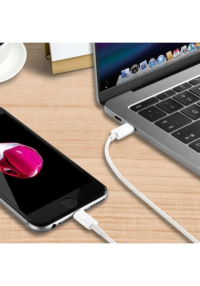 Mll82zm/a 96w Plastik 100 Cm Type-c To Type-c Şarj Ve Data Kablosu Beyaz