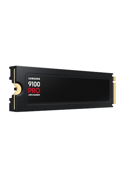 Samsung 1tb 9100 Pro With Heatsink Mz-vap1t0cw Okuma 14700mb Yazma 13300mb Pcıe 5.0 Nvme M.2 Ssd