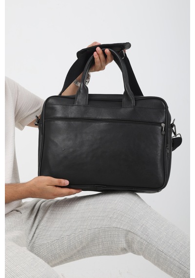 Erzeno Hakiki Deri Siyah Evrak Ve Laptop Çantası / Uzun Askılı Büyük Boy Laptop Çanta / 15,6 İnç Siyah Renk - 628189100 Siyah Renk Erzeno Hakiki Deri Siyah Evrak Ve Laptop Çantası / Uzun Askılı Büyük Boy Laptop Çanta / 15,6 İnç Siyah Renk - 628189100 Siyah Renk