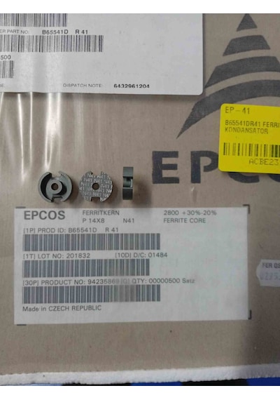 B65541dr41 Ferrıt Core 14x8 12 Adet