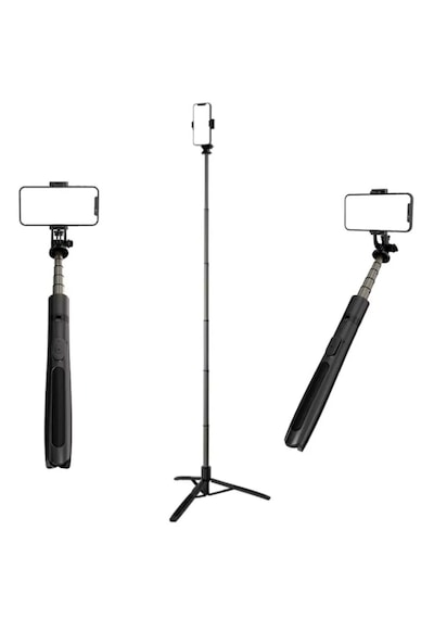 Hepu Hp-t08 Tripod Selfie Stick 150 Cm Uzayan Bluetooth Kumandalı