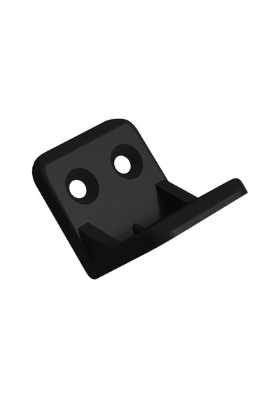Cateksss 25x25 Mm Köşe Birleştirme Siyah - 18 Li Paket