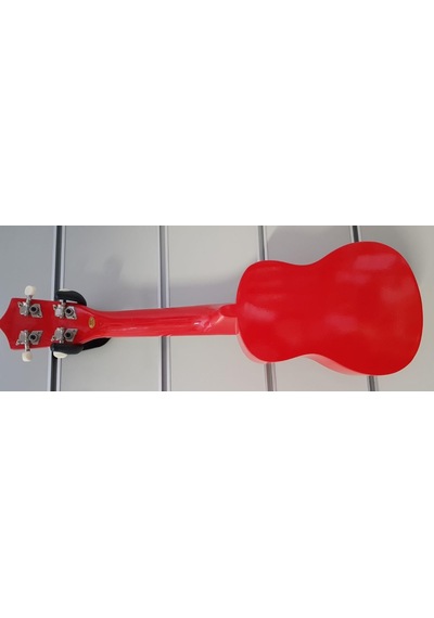 Cremonia Au01l-21rd 21 İnç Soprano Ukulele - Parlak Kırmızı Başlangıç Seviye Ergonomik Gövde Yapısı, Parlak Cila Ve Yeni Başlayanlar İçin İdeal Konfor