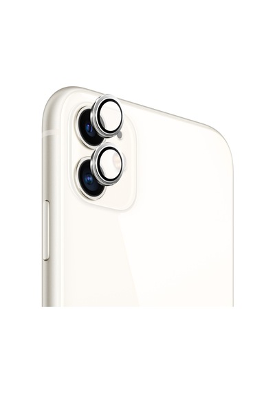 Safeus Safir Temperli Kamera Lens Koruyucu, Apple Uyumlu iPhone 11 İle Beyaz
