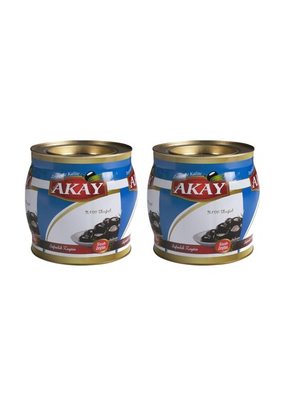 Akay Zeytin Jumbo Yağlı Sele 2 Kg Cal: 231-260 Teneke X 2 Adet