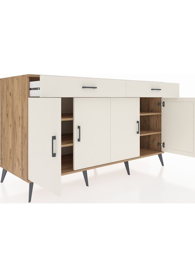 Kronos Konsol 4 Raflı 2 Çekmeceli 4 Kapaklı 176x59x99 Çam-aytaşı Aytası/aytası - Atlas Çam Kronos Konsol 4 Raflı 2 Çekmeceli 4 Kapaklı 176x59x99 Çam-aytaşı Aytası/aytası - Atlas Çam