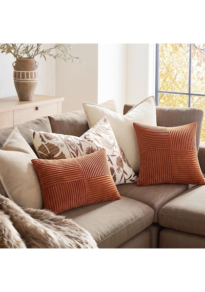 2 Paket Pas Boho Dekoratif Kırlent Kılıfları 45 X 45 Cm Kanepe Yatak Kanepe İçin, Çiftlik Evi Sonbahar Ev Dekoru, Diğer